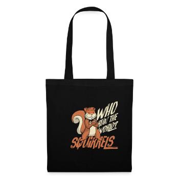 Squirrel animals - Tote Bag - black - Front
