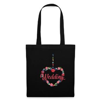 Wedding bride groom - Tote Bag - black - Front