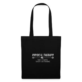 Physiotherapy patience - Tote Bag - black - Front
