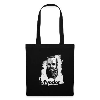 Fiodor - Sac en tissu - noir - Devant