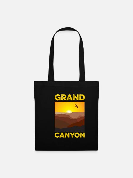 Grand Canyon - Stoffbeutel - Schwarz