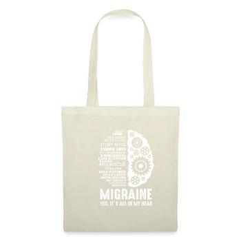 Migraine - Everything in my head headache - Tote Bag - nature - Front