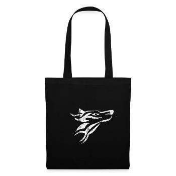 Wolf predator hunting - Tote Bag - black - Front