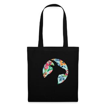 Ferme de chèvre - Sac en tissu - noir - Devant
