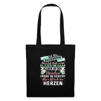 Funny educator kids kindergarten gift - Tote Bag - black - Front