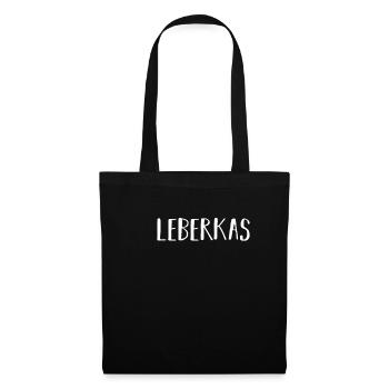Leberkas - Stoffbeutel - Schwarz - Vorne