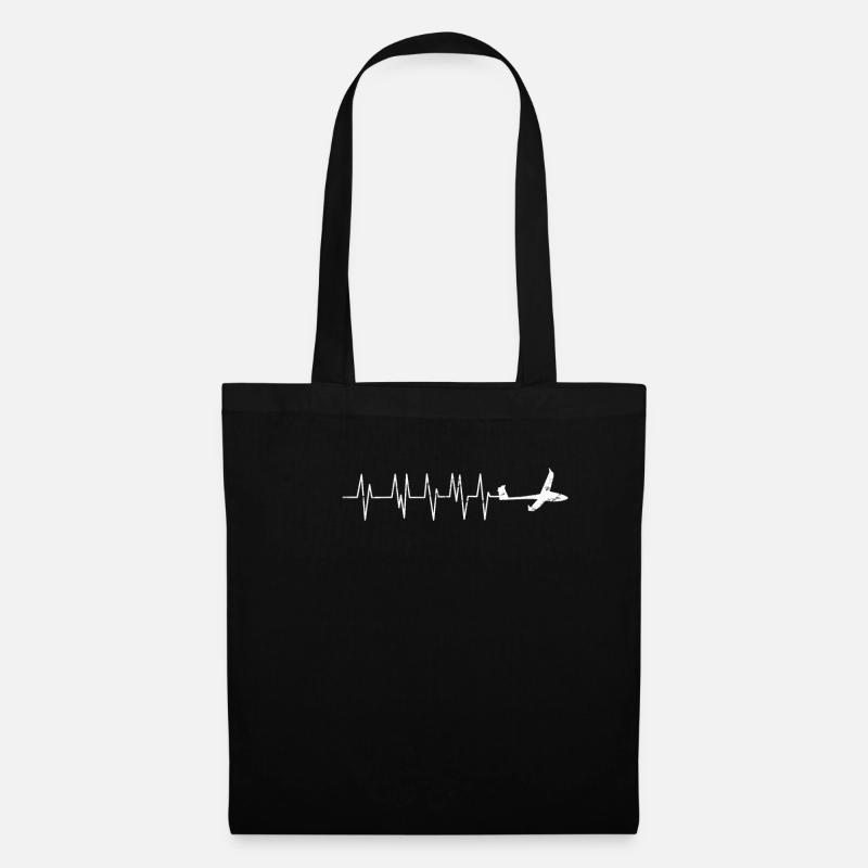 Plane aviation - Tote Bag - black