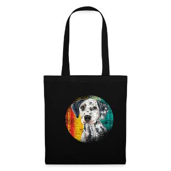 Dalmatian animal lover - Tote Bag - black - Front