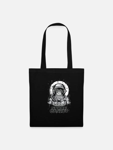SPACE MONKEY - Stoffbeutel - Schwarz