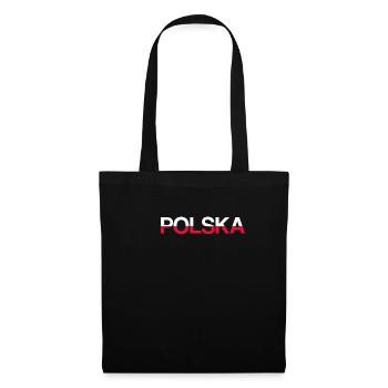 Polska Poland Polish flag Polish - Tote Bag - black - Front