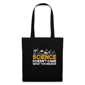 Science Religion - Sac en tissu - noir - Devant