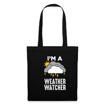 Meteorologist Weather Weatherman Meteorology - Tote Bag - black - Front