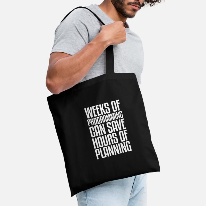 Semaines de programmation | Programmeur informatique IT Sac en tissu