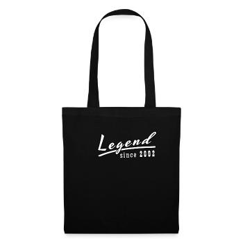 legend since 2002 - Tote Bag - black - Front