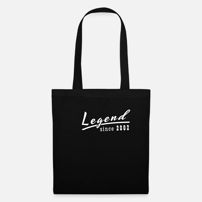 legend since 2002 - Tote Bag - black
