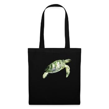 Sea turtle - Tote Bag - black - Front