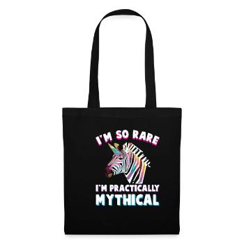 Handicap Handicap Zèbres de la licorne - Sac en tissu - noir - Devant