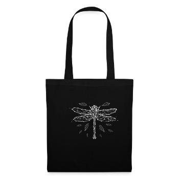 Dragonfly insect animals - Tote Bag - black - Front