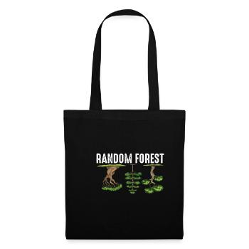 Artificial classification math random forest - Tote Bag - black - Front