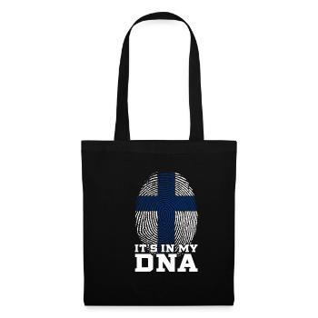 Finland DNA - Tote Bag - black - Front
