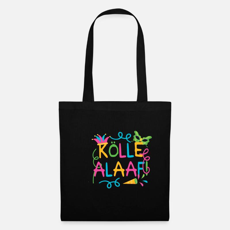 Kölle Alaaf Kölner Karneval Köln Fasching Kostüm - Stoffbeutel - Schwarz