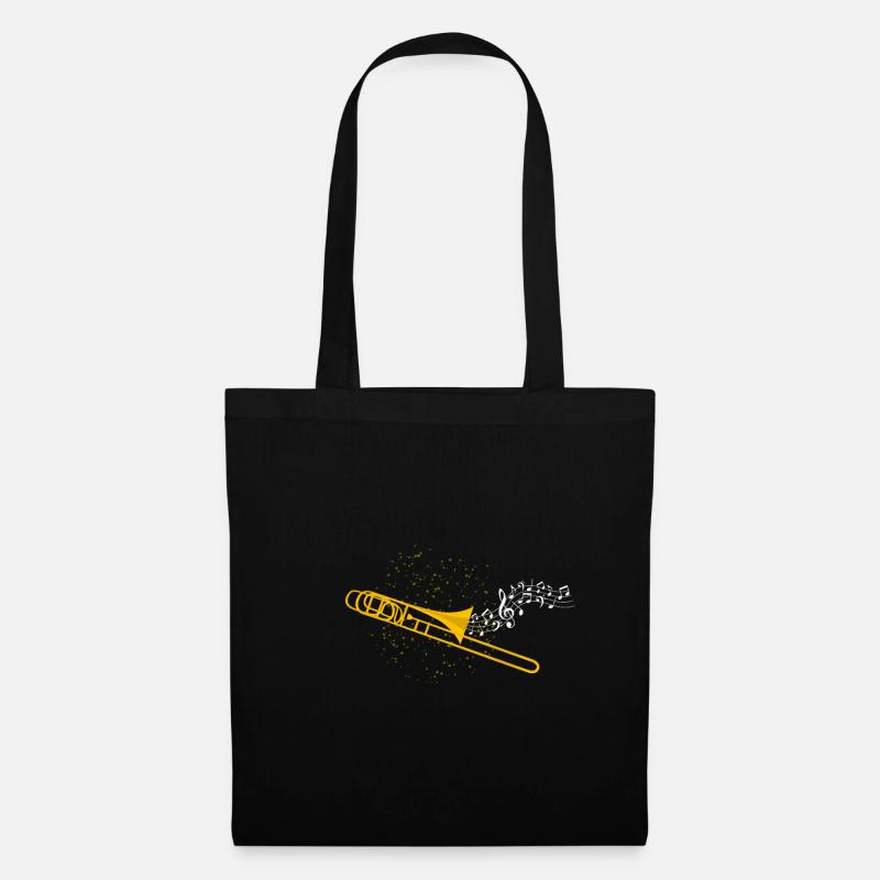 Trombone - Sac en tissu - noir