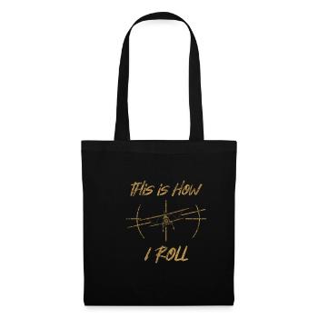 Pilot plane - Tote Bag - black - Front
