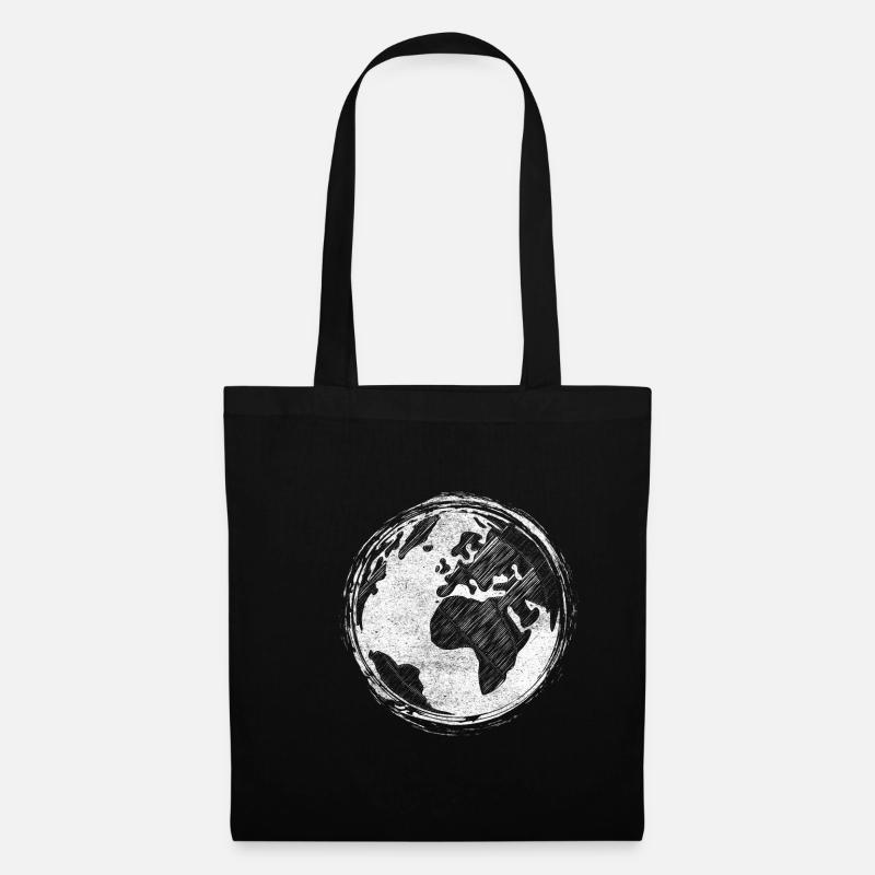 Earth Day - Stoffbeutel - Schwarz
