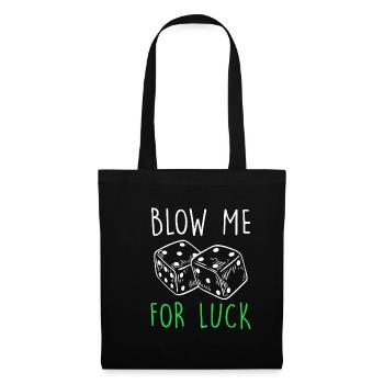 Dice game gambling board game dice - Tote Bag - black - Front