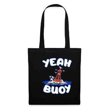 YEAH BUOY Boye Seefahrer Seefahrt Norddeutschland - Tote Bag - black - Front
