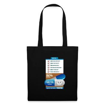Fukitol Prescription funny physician gift - Tote Bag - black - Front