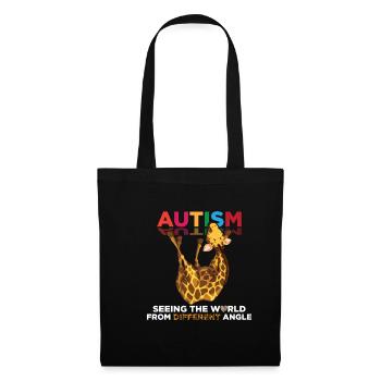 Autism Support Autistic Angle Autistic - Tote Bag - black - Front