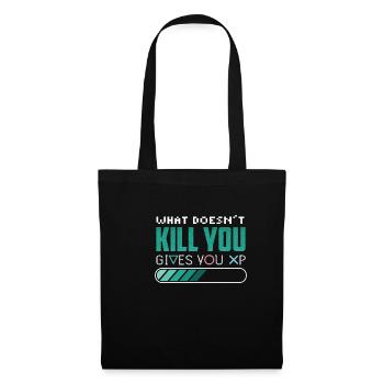 Chemise de joueur d'ordinateur de jeu cadeau drôle - Sac en tissu - noir - Devant