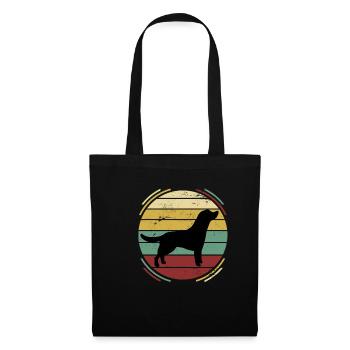 Labrador dog - Tote Bag - black - Front