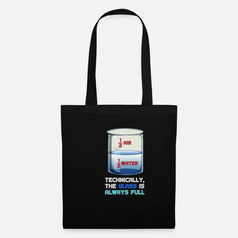 physics - Tote Bag - black
