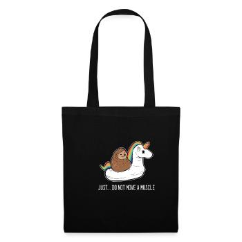 Hedgehog unicorn animal lover gift - Tote Bag - black - Front