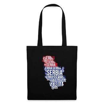 Serbia 2020 - Soccer Football Fan Country Srbija Srbs - Tote Bag - black - Front
