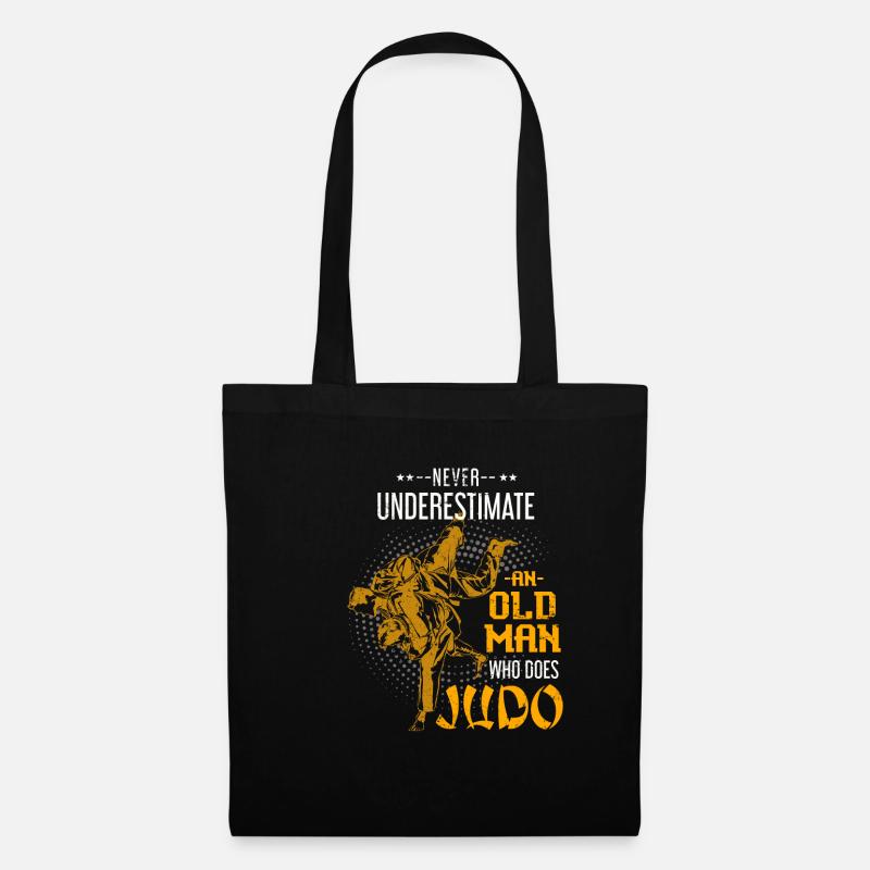 Judo Rentner - Stoffbeutel - Schwarz