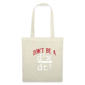 Drôle nerd math physique blague maths geek - Sac en tissu - nature - Devant