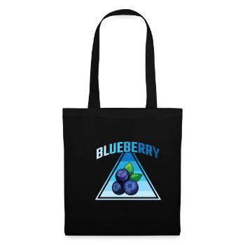 Vintage blueberry retro fruit gardening love - Tote Bag - black - Front