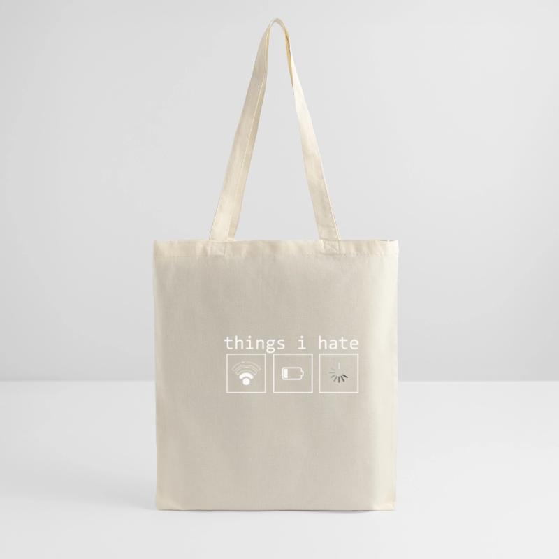 Programmeur Things I Hate Developer Soft Sac en tissu