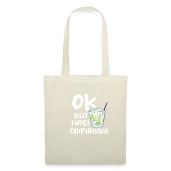 Caipirinha cocktail barman boire Humour - Sac en tissu - nature - Devant