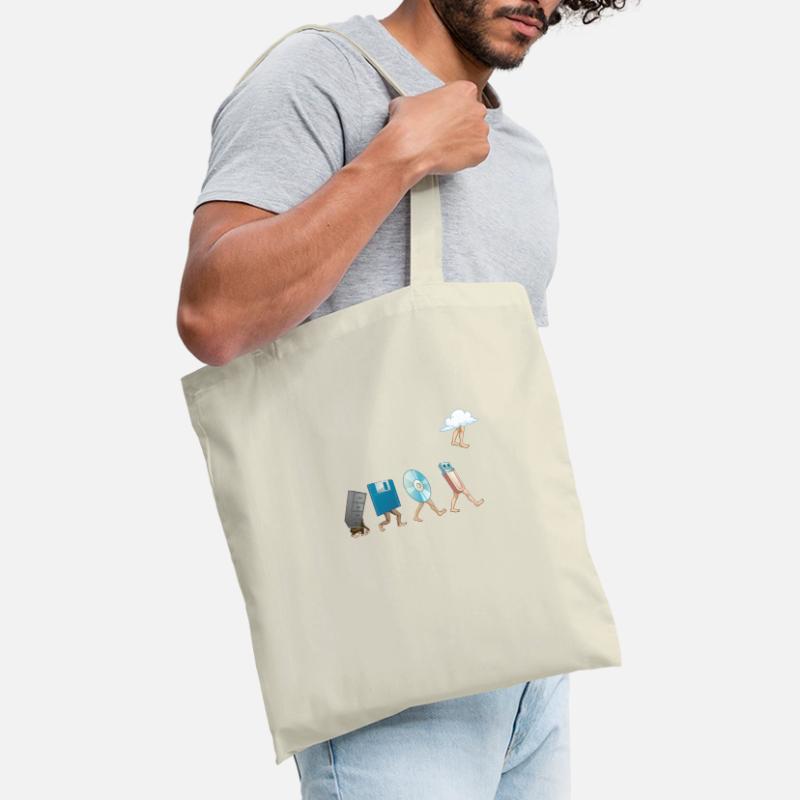 Computer engineering software floppy disk USB cloud Tote Bag