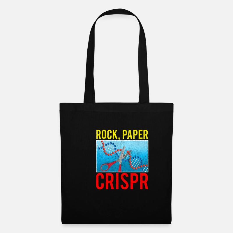 Crispr Funny Biology Student Science Biologist DNA - Stoffbeutel - Schwarz