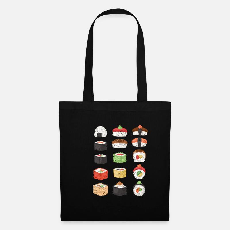 Sushi Japaner Ramen - Stoffbeutel - Schwarz