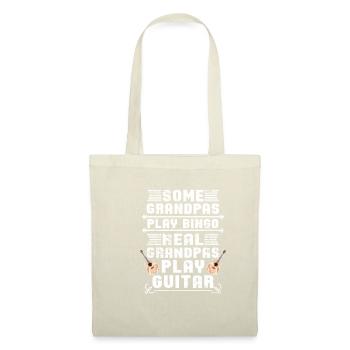 Papy guitare - Sac en tissu - nature - Devant