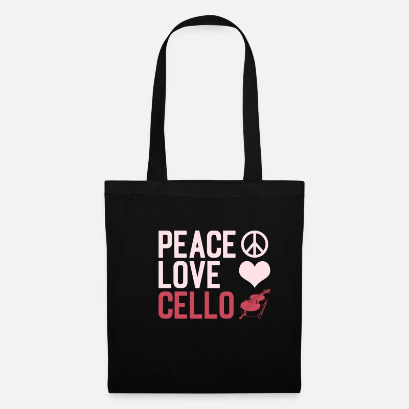 Cello - Stoffbeutel - Schwarz