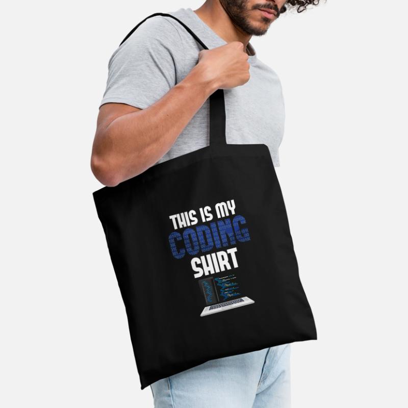 Codeur d’ordinateur Codeur Nerd Codage Sac en tissu