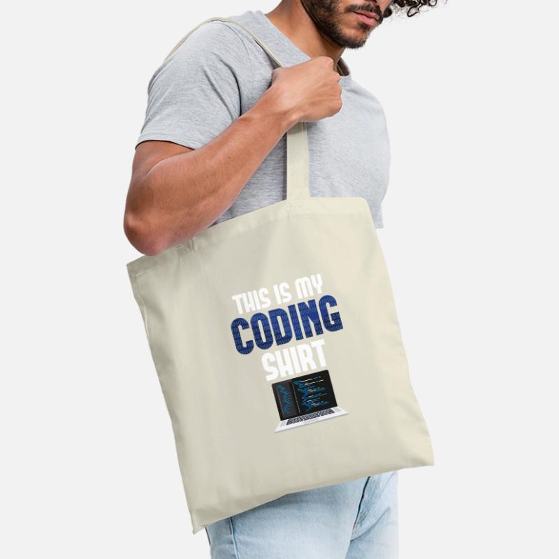 Computer Programmer Coder Nerd Coding Tote Bag
