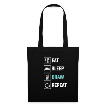 Artistes - Sac en tissu - noir - Devant